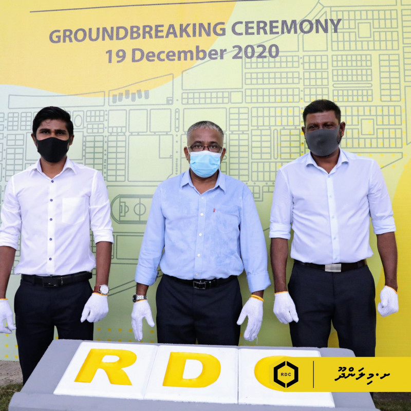 ށ. މިލަންދޫ މަގު ހެދުމުގެ މަޝްރޫއުގެ ރަސްމީކޮށް އިފްތިތާހު ކުރުން