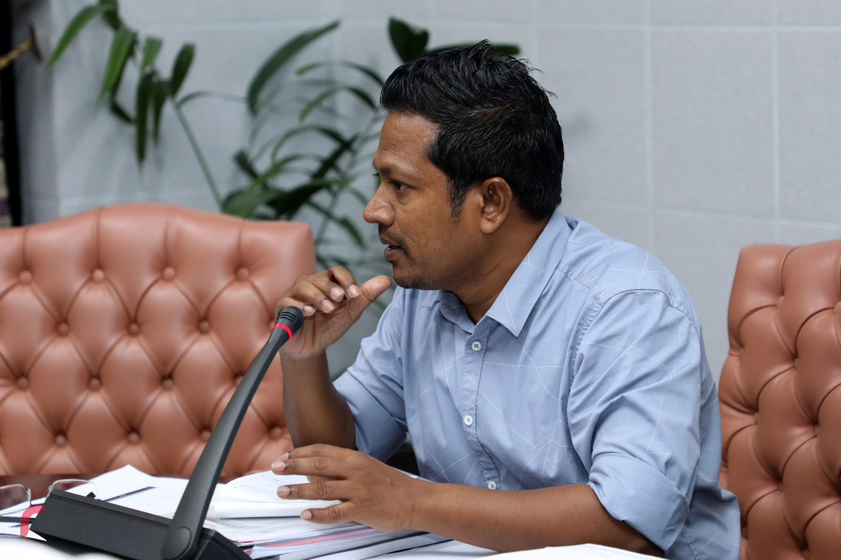 ޖުޑިޝަރީ ކޮމެޓީގެ ބައްދަލުވުމުގެ ތެރެއިން -- ފޮޓޯ: ޔޫސުފް ސޮފްވާން