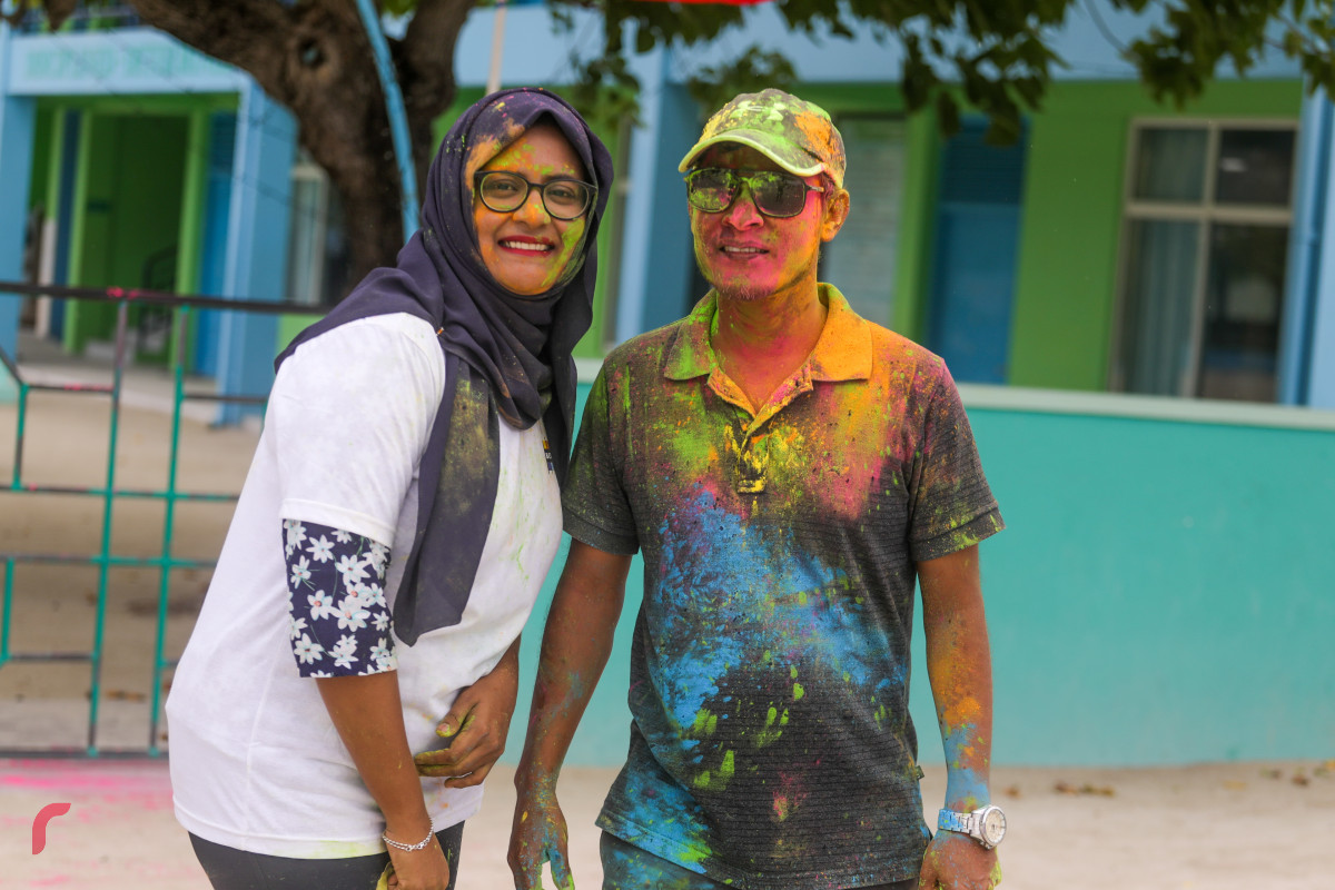13 އޮގަސްޓް 2019 | ހއ. ހޯރަފުށި -- ޢީދު ފާހަގަކުރުމުގެ ގޮތުން "ހާއުފާ ކަލާރ ރަން" ގެ ނަމުގައި ހޯރަފުށީގައި ކުރިޔަށް ގެންދެވުން ދުވުމުގެ ތެރެއިން -- ފޮޓޯ: ޝުއައިބް މުހައްމަދު