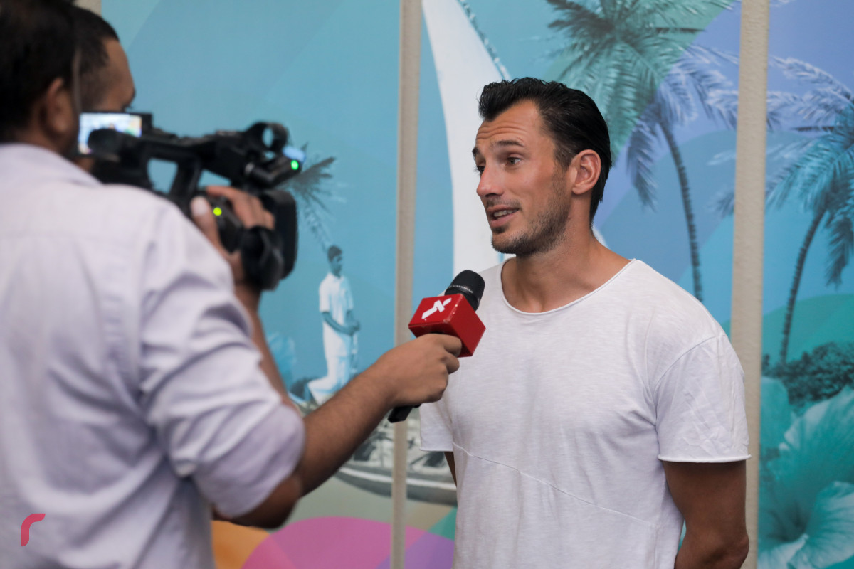 Professional kiteboarder, Youri Zoon