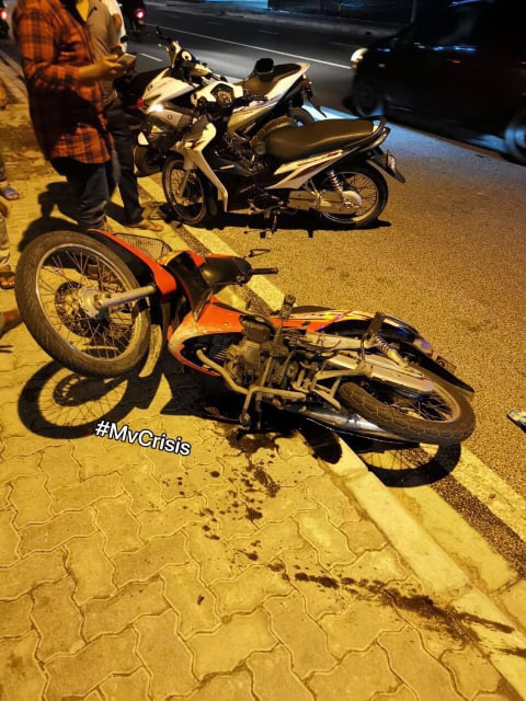 ސައިކަލު އެކްސިޑެންޓެއް ހިނގާފައި