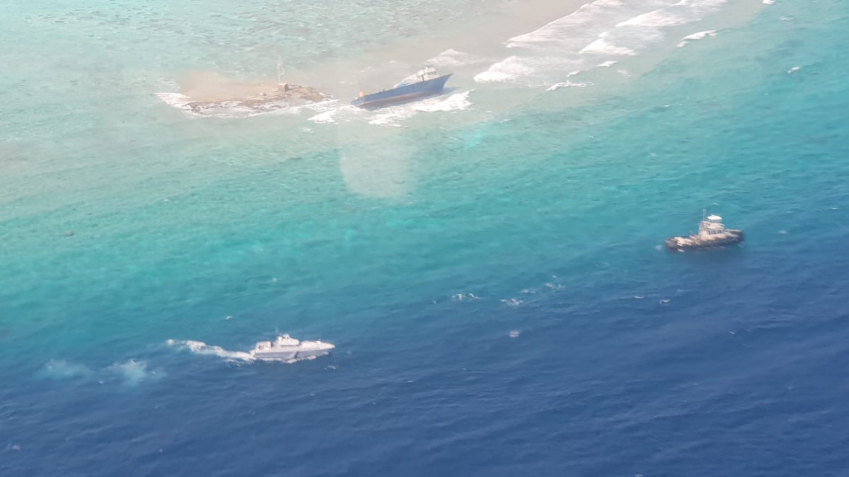 The air search began on Wednesday