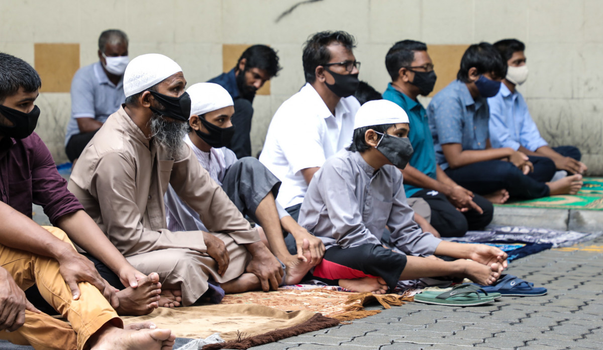 2020 ވަނަ އަހަރުގެ އަޟްހާ ޢީދު ނަމާދު ކުރަނީ