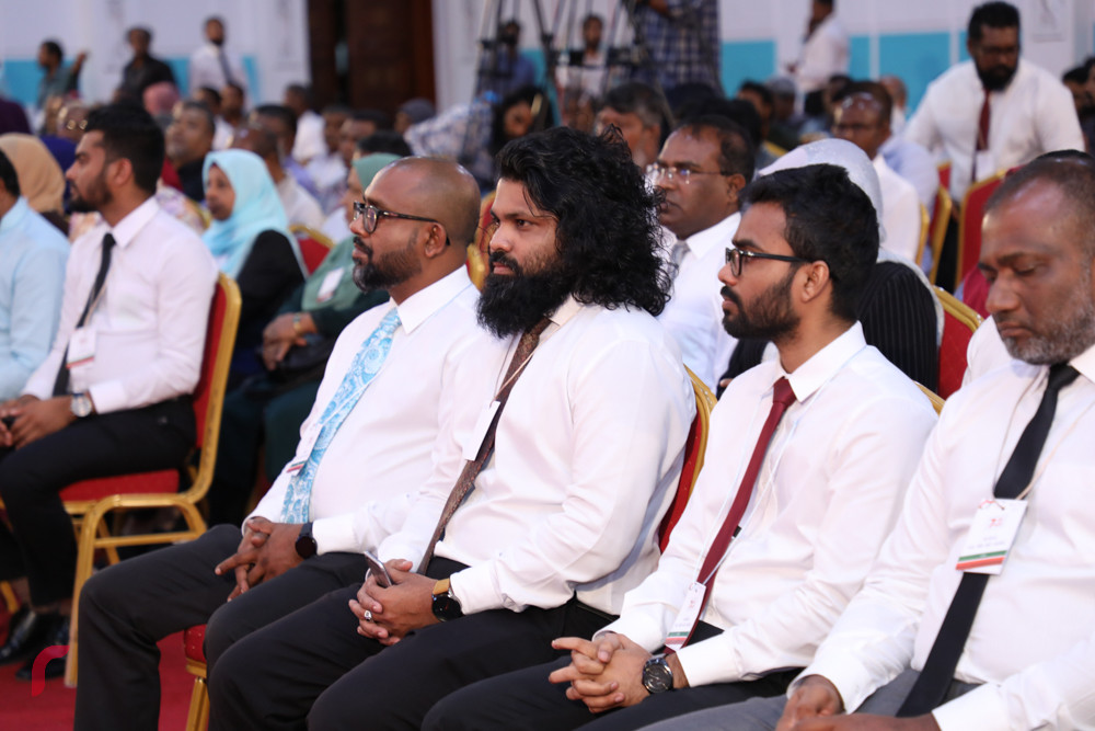 އެމްއާރްއެމްއިން ބޭއްވި ފުރަތަމަ ޖަލްސާގެ ތެރެއިން -- ފޮޓޯ : ޔޫސުފް ސޮފްވާން