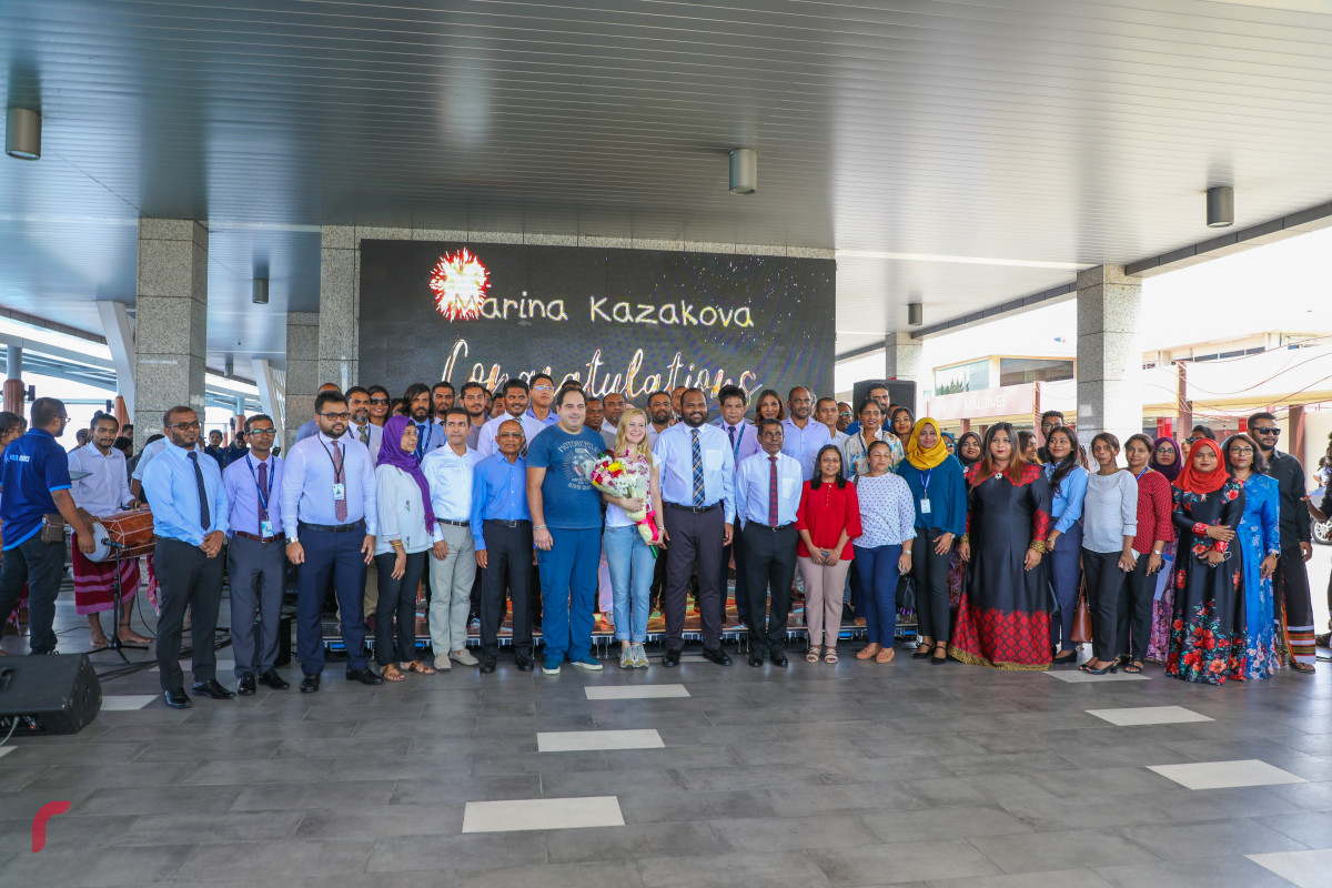 ދޮޅު މިލިޔަން ވަނަ ފަތުރުވެރިޔާ ރާއްޖެ އައުން ފާހަގަކުރުން  -- ފޮޓޯ : ޔޫސުފް ސޮފްވާން