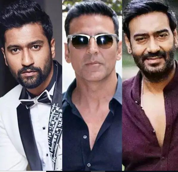 (ކ) އަކްޝޭ ކުމާރު، އަޖޭ ދޭވްގަން އަދި ވިކީ ކައުޝަލް