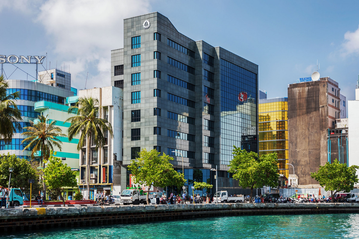 offices of Maldives\' central bank, Maldives Monetary Authority (MMA)