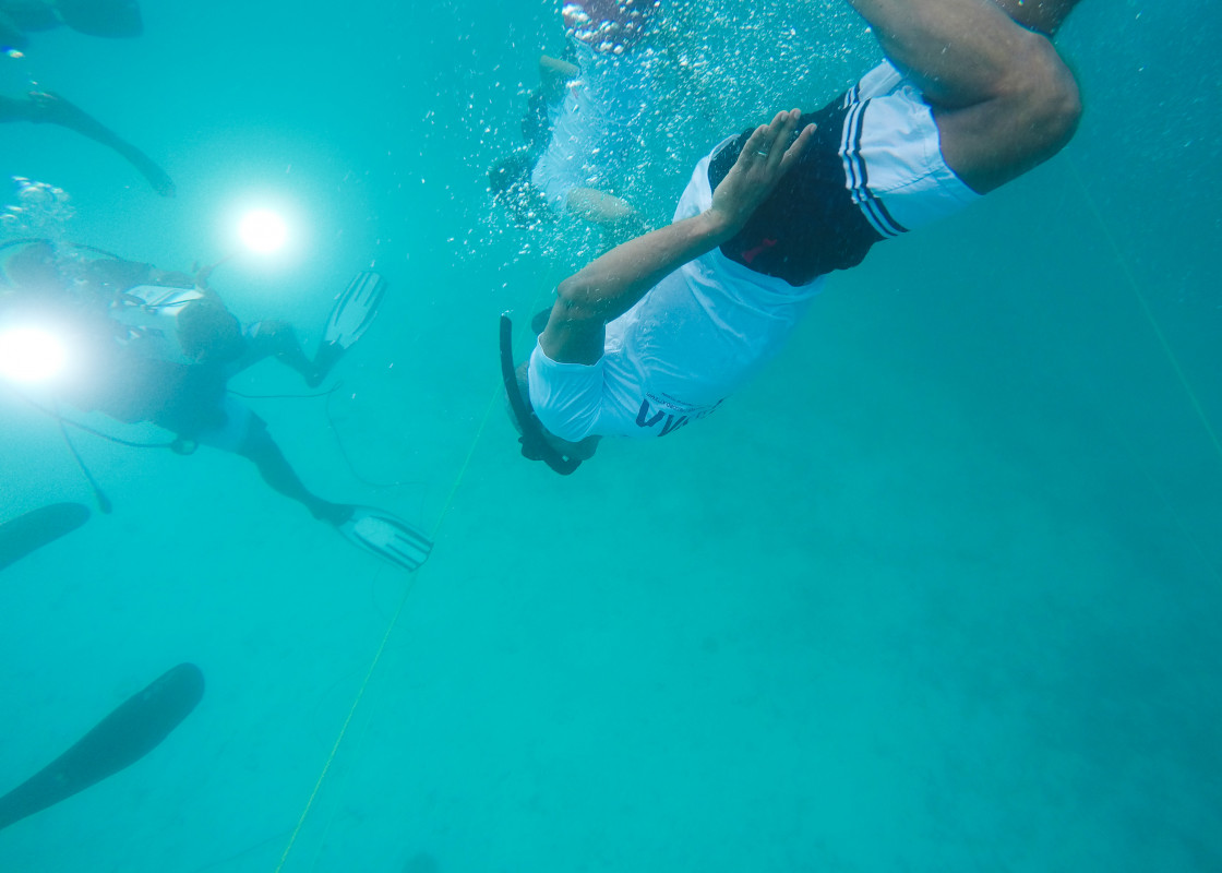 ރާއްޖޭން ޑައިވިންގެ ދުނިޔޭގެ ރެކޯޑު މުގުރާލުން