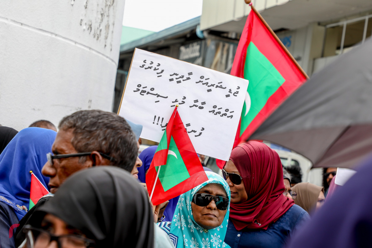 ކުރީގެ ރައީސް ޔާމިން ޝަރީއަތައް ހާޒިރުކުރުން -- ފޮޓޯ : ޔޫސުފް ސޮފްވާން