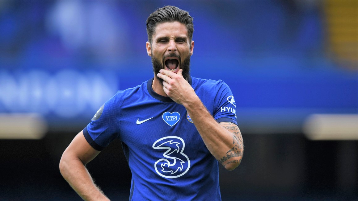 ޗެލްސީއަށް ކުޅެމުން އަންނަ ފްރާންސުގެ ފޯވާޑް އޮލިވިއޭ ޖިރޫޑް