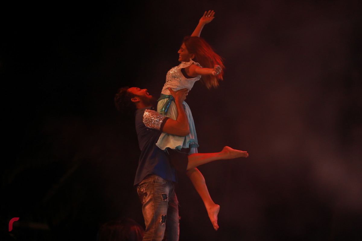 12 އޮގަސްޓު 2019/ހއ.ހޯރަފުށި --ހާއުފާ ޢީދު ޝޯގައި ރިޝްމީ، ރަވީ، ނުޒޫ ގެ އިތުރުން އަޒޭ އާއި ޖުމާ އަދި މަޖޫ ގެ ބަލާ ހިތްވާ ފަދަ ފޯރިގަދަ ނެޝުން ތަކެއް ބެލުންތެރިންނަށް ވަނީ ގެނެސްދީފައި--ފޮޓޯ: ޝުއައިބް މުހައްމަދު