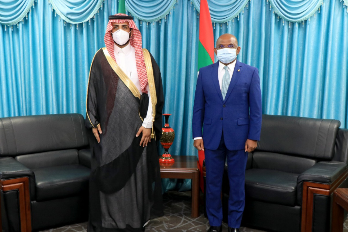 Saudi Arabia\'s newly appointed Ambassador to the Maldives, Matrek Abdullah Al-Ajalin Aldosari, called on Foreign Minister Abdulla Shahid on Monday