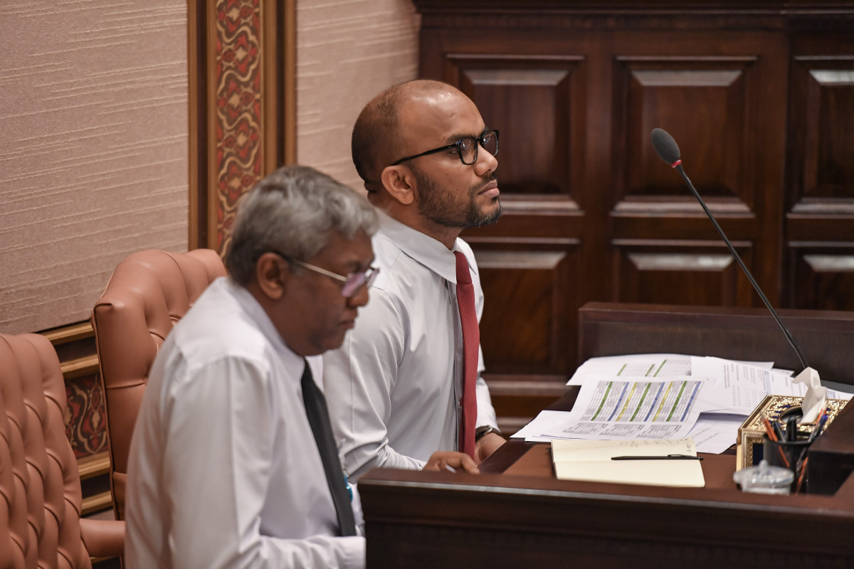 ފިނޭންސް މިނިސްޓަރ އިބްރާހިމް އަމީރު