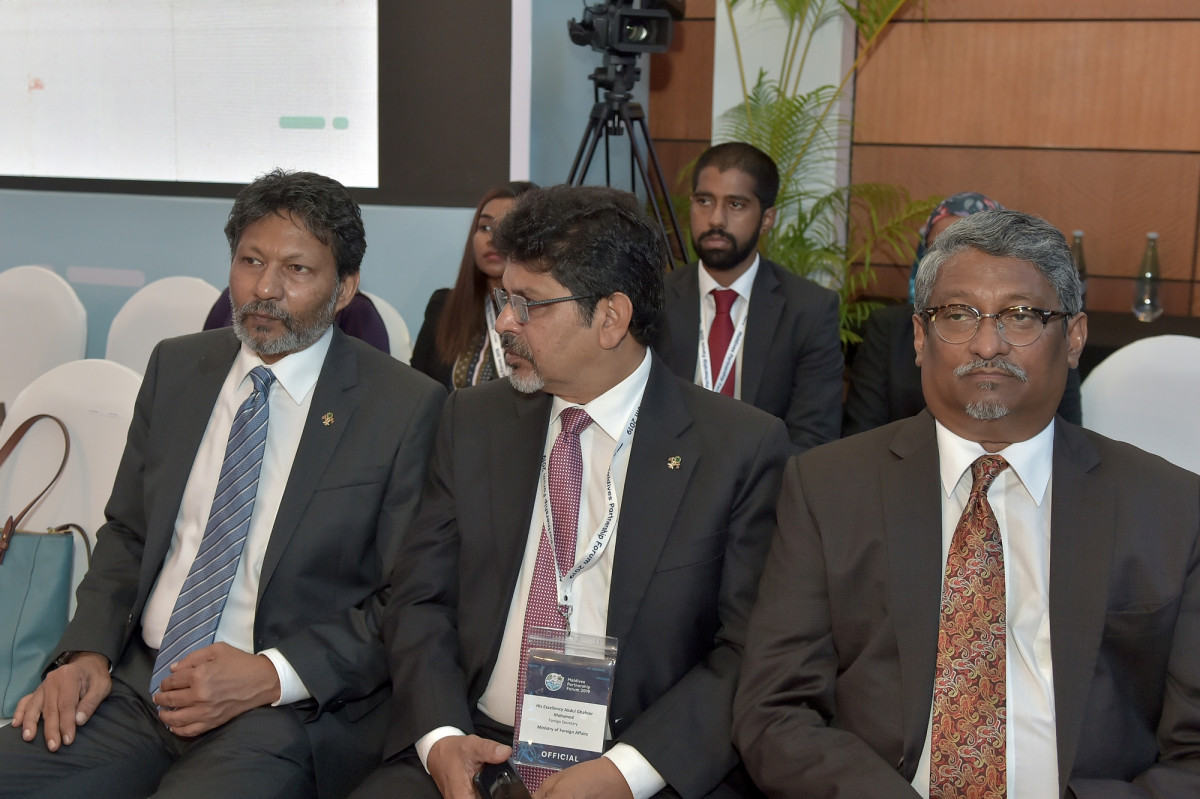 --މޯލްޑިވްސް ޕާރޓްނަރޝިޕް ފޯރަމްގެ ތެރެއިން-- ފޮޓޯ: ރައީސް އޮފީސް