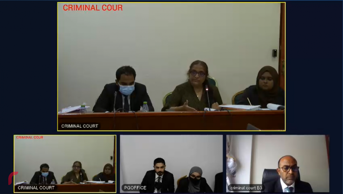 އަޒީމާގެ މައްޗަަށް އުފުލާފައިވާ ދައުވާއާއި ގުޅިގެން މީގެ ކުރިން ބޭއްވި ޝަރީއަތުގެ އަޑުއެހުމެއްގެ ތެރެއިން