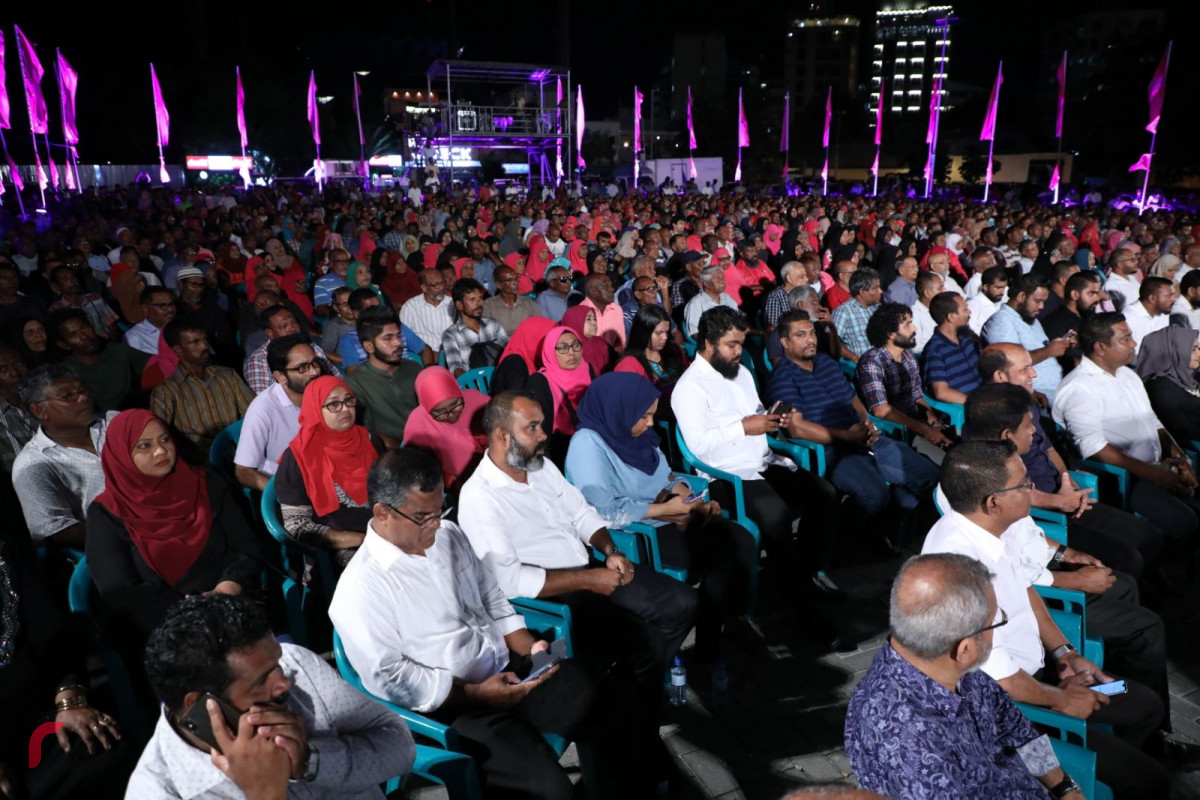 ޕީޕީއެމް ޕީއެންސީ އިން ގުޅިގެން ބޭއްވި ޖަލްސާގެ ތެރެއިން -- ފޮޓޯ : ޔޫސުފް ސޮފްވާން