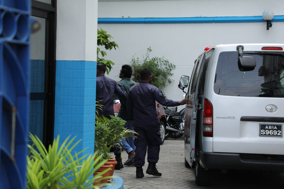 File photo: The suspect, Adham Mohamed, being presented to a court hearing