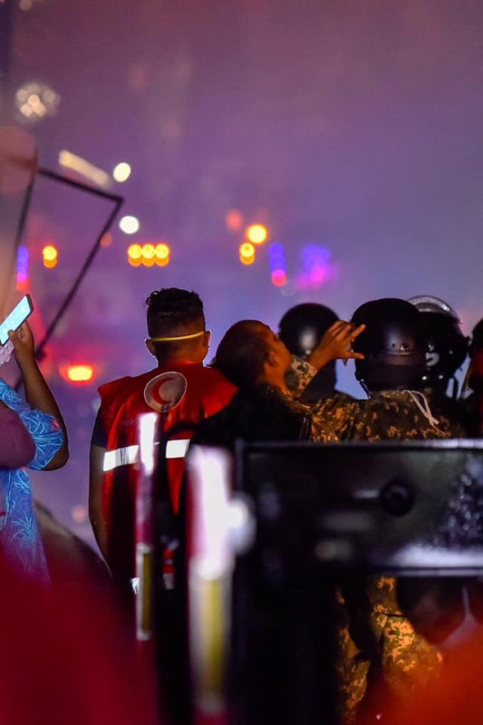 އަލިފާނުގެ ހާދިސާގައި ރެޑް ކްރެސެންޓުގެ ވޮލަންޓިޔަރުން ހަރަކާތްތެރިވަނީ