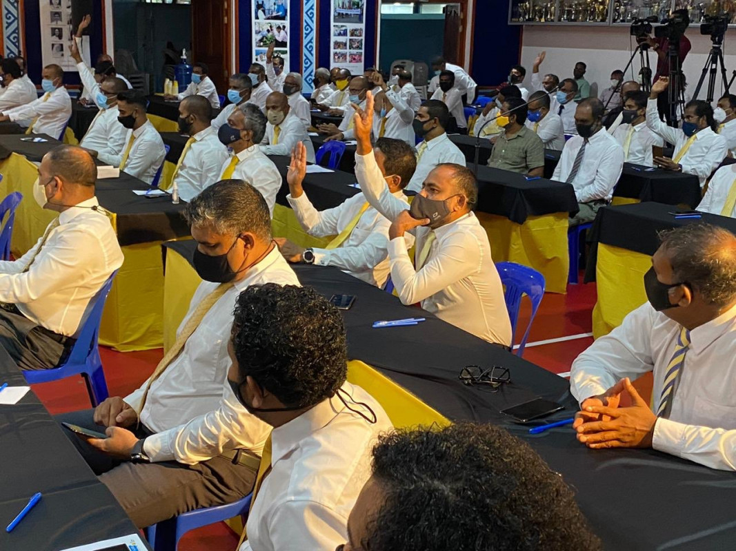 ެއެމްޑީޕީގެ ގައުމީ މަޖިލީހުގެ ބައްދަލުވުމެއްގެ ތެރެއިން - މިރޭގެ ބައްދަލުވުމުގެ އެޖެންޑާގައި މުހިއްމު ދެކަމެއް ތާވަލުކޮށްފައިވޭ