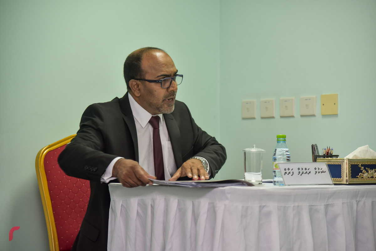 15 ޖުލައި 2019 --ފަނޑިޔާރު ހަސަން ސައީދު މައްސަލަ ބަލާ ކޮމެޓީއަށް ޖަވާބުދާރީވަނީ-- ފޮޓޯ: ޝުއައިބް މުހައްމަދު