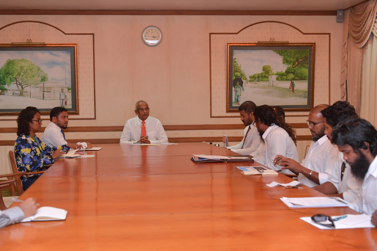 Senior representatives of the association met the president on Monday