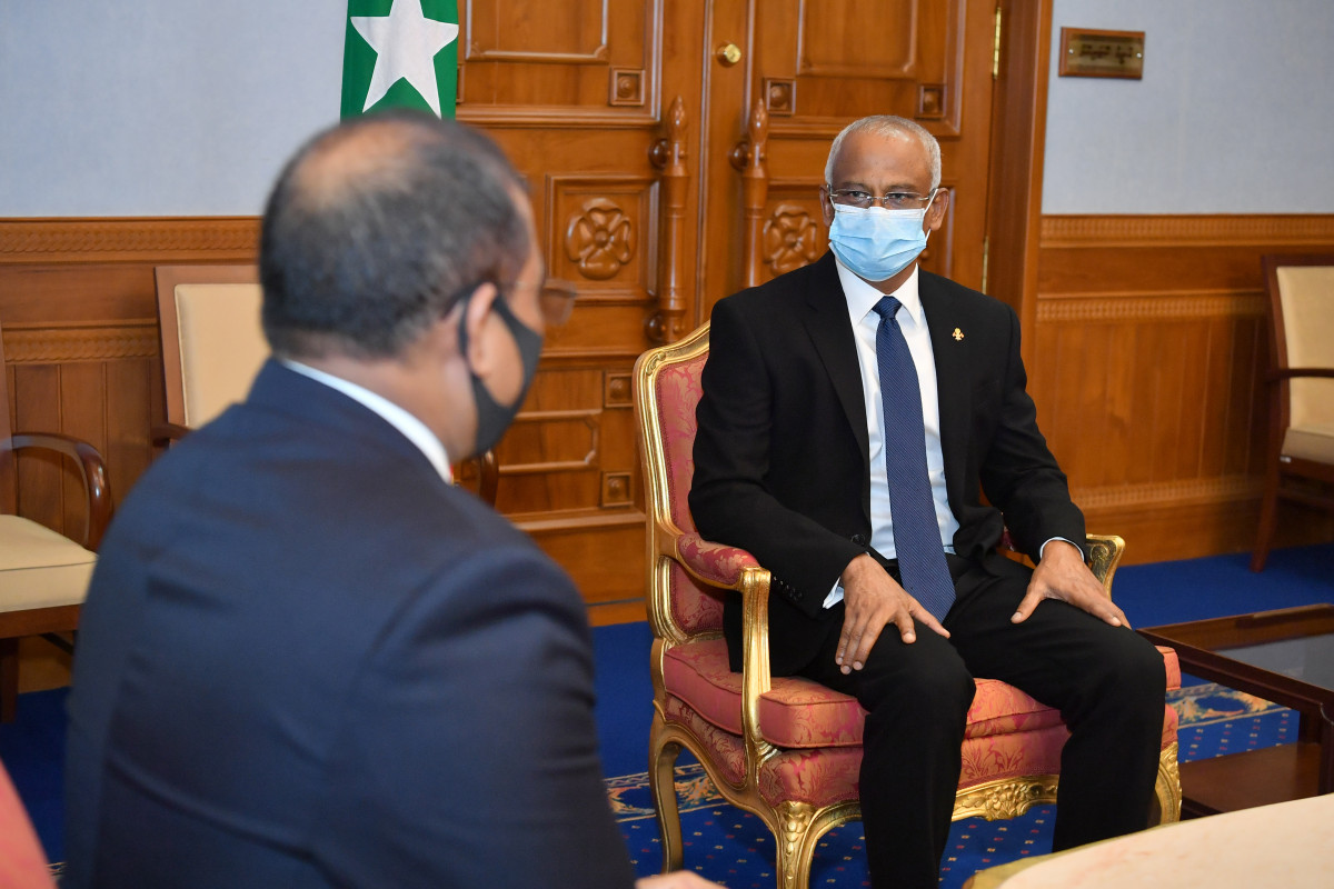 ޓޫރިޒަމް މިނިސްޓަރުކަމަށް ޑރ. މައުސޫމް އައްޔަންކުރެއްވުން -- ފޮޓޯ: ރައީސް އޮފީސް