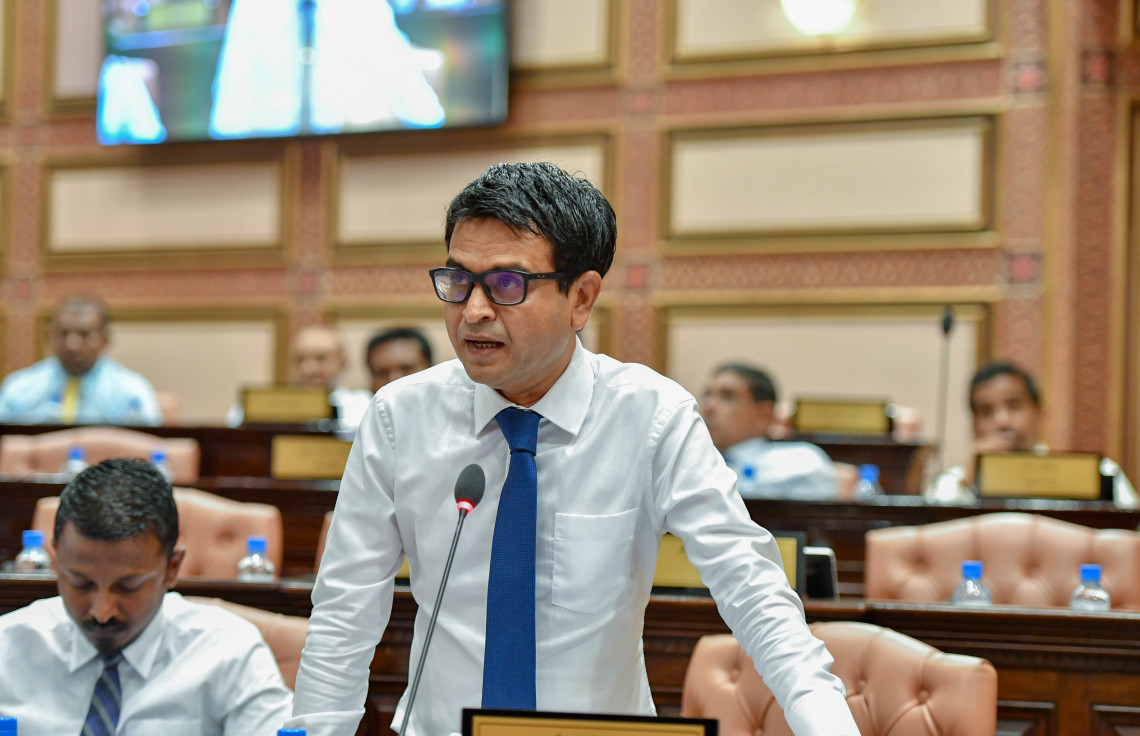 Ahmed Saleem, MP for Hoarafushi Constituency