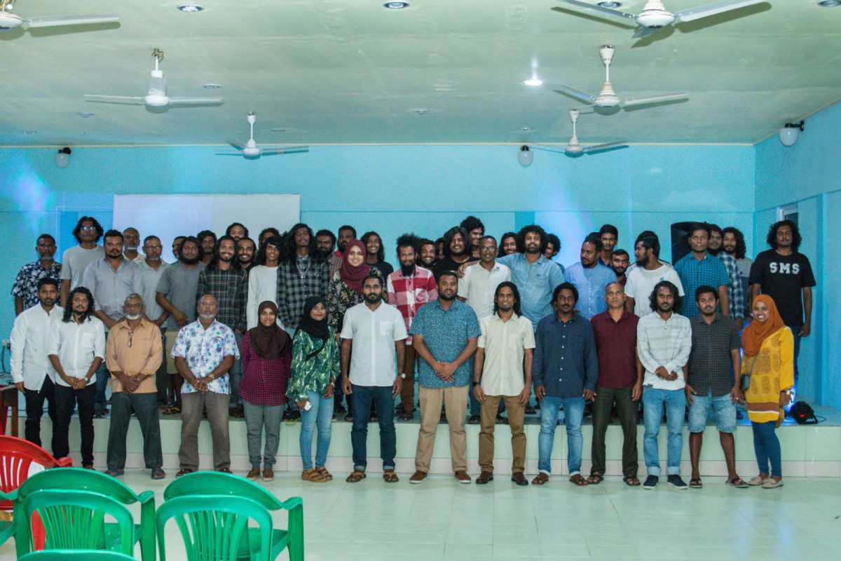 ެއެމްޑީޕީ މާފުށީ ޔޫތް ވިންގް ގޮފި އިފްތިތާހު ކުރުމަށް ބޭއްވި ޖަލްސާ