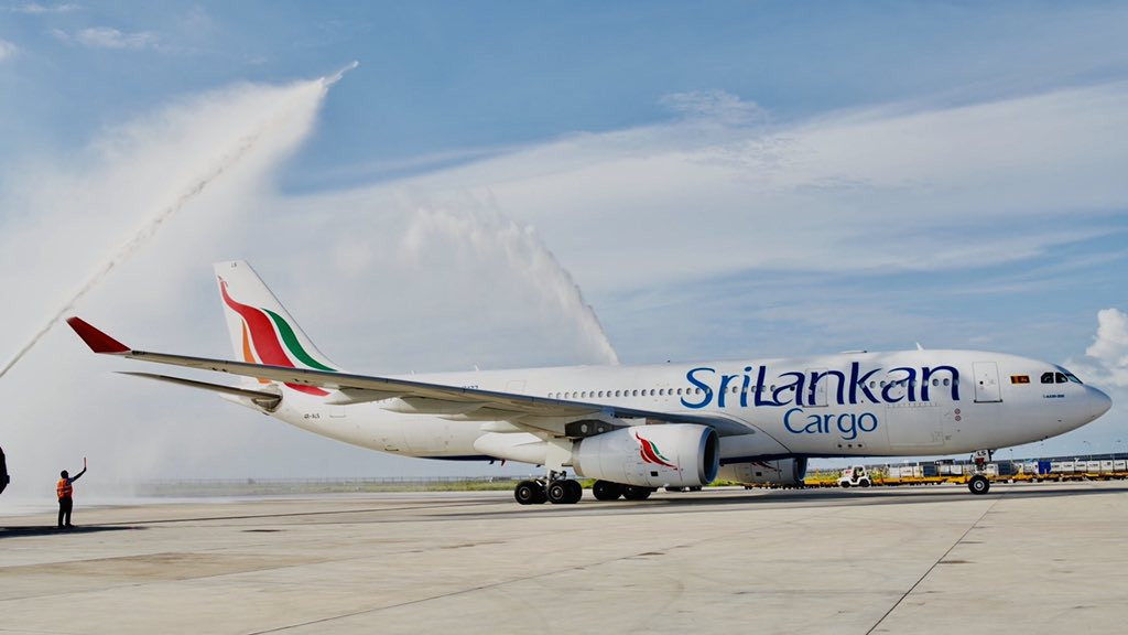 ބުދަ ދުވަހު ވެލާނާ އިންޓަނޭޝަން އެއާޕޯޓްގައި ޖެއްސީ ސްރީލަންކަން އެއާލައިންގެ ކާގޯ ފްލައިޓް