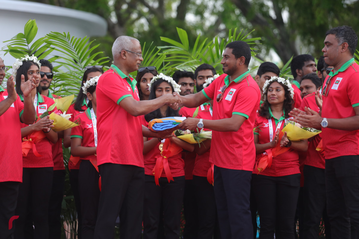 2023 ވަނަ އަހަރުގެ ބިޑު ކާމިޔާބުކޮށް، އައިއޯއައިޖީގެ ދިދަ ރައީސަށް އަރުވަނިކޮށް