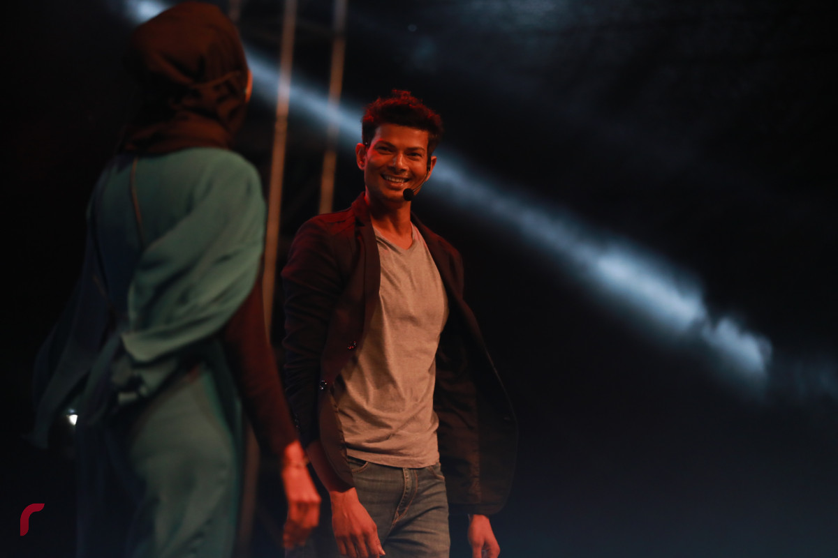 12 އޮގަސްޓު 2019/ހއ.ހޯރަފުށި --ހާއުފާ ޢީދު ޝޯގެ ހޯސްޓް ރިފްގާ އަދި ސީޒަން--ފޮޓޯ: ޝުއައިބް މުހައްމަދު