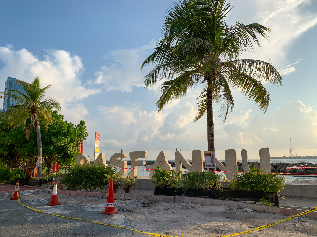 Rasfannu Beach.
This is a popular hang out spot for youth as well.
Photo by RaajjeMV.