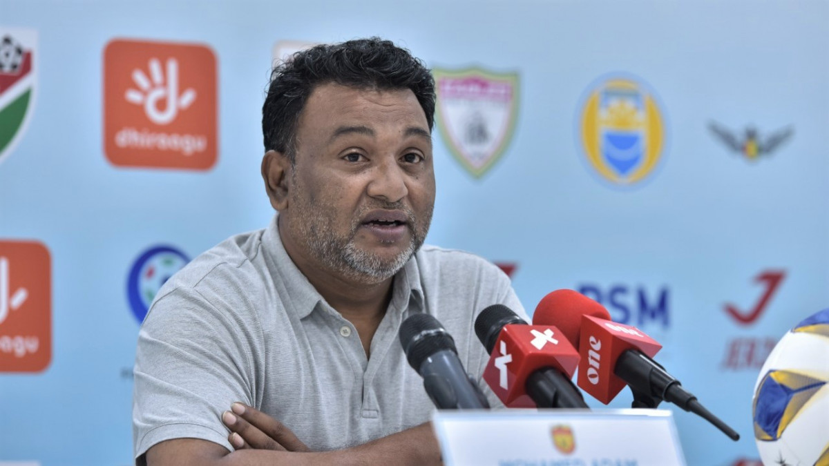 ޔުނައިޓެޑް ވިކްޓަރީ (ޔޫވީ) ގެ ކޯޗު މުޙައްމަދު އާދަމް