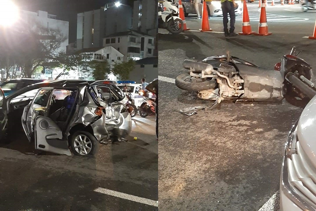 ބުރިޖަށް އަރާ ދިމާލުގައި ހިނގި އެކްސިޑެންޓުގައި އުޅަނދުތަކަށް ގެއްލުންވެފައި