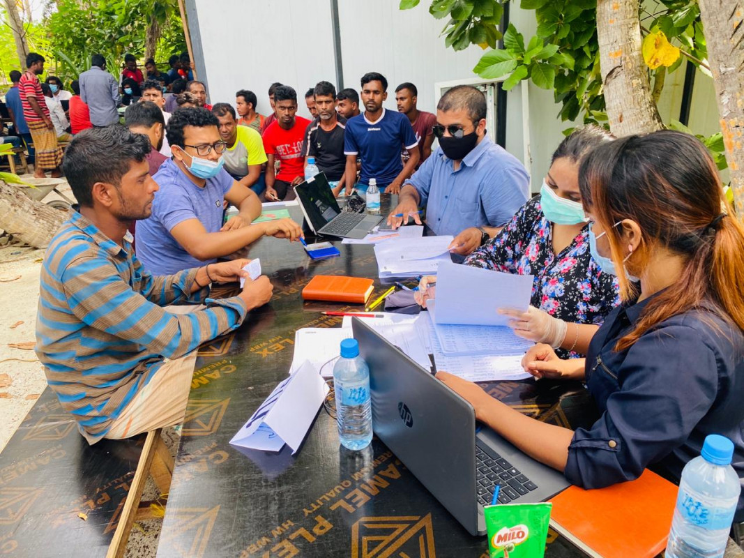 ޮޕަބްލިކް އިންޓްރެސްޓް ލޯ ސެންޓަރުން ބޮޑުފިނޮޅުގައި ތިބި ބިދޭސީންގެ މައުލޫމާތު އެއްކުރުމުގައި ހަރަކާތްތެރިވަނީ