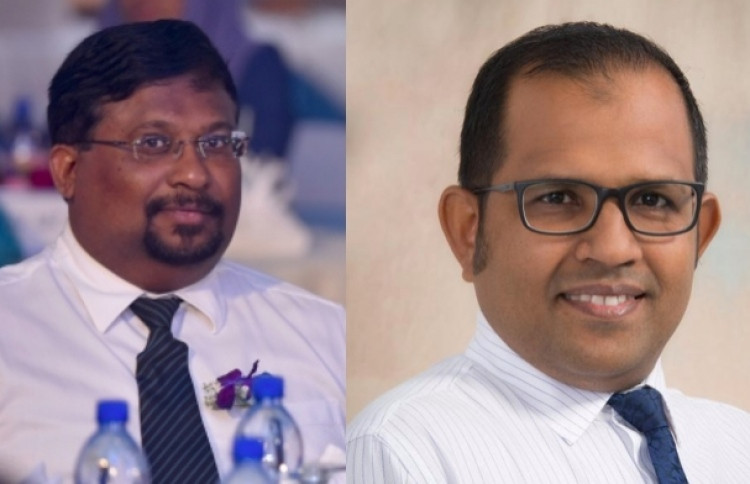 ގާޒީ އަލީ ރަޝީދު (ވ) އާއި ޑރ. މުހައްމަދު އިބްރާހިމް (ކ)