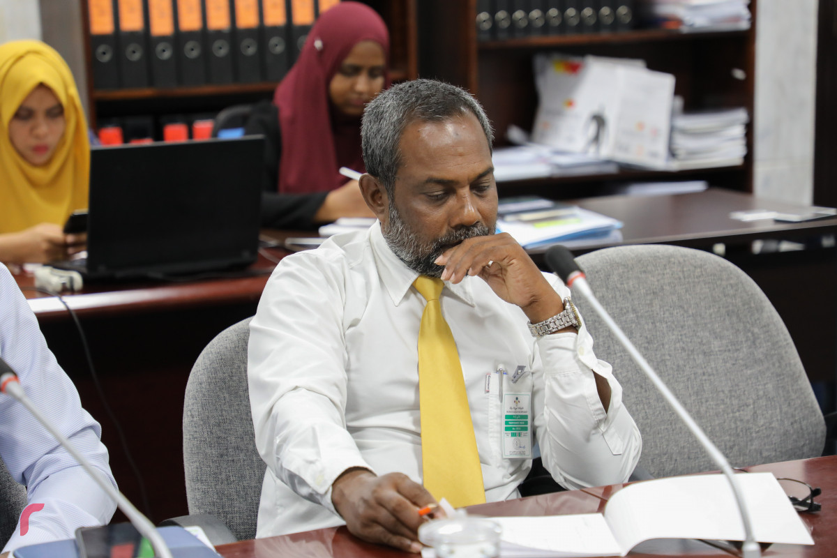 ސިޓީ ކައުންސިލްގެ މެމްބަރުން ހާޒިރުކޮށް، ބޭއްވި ލާމަރުކަޒީ ކޮމެޓީގެ ބައްދަލުވުން -- ފޮޓޯ: ޔޫސުފް ސޮފްވާން