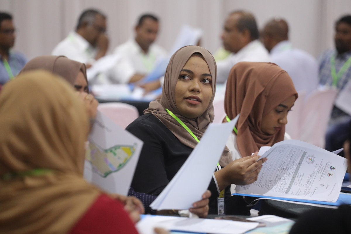 7 ސެޕްޓެމްބަރ 2019 --ހޯރަފުށީގެ މާސްޓަރ ޕްލޭން އެކުލަވާލުމަށް ބޭއްވުނު މަހާސިންތާގެ ތެރެއިން،-- ފޮޓޯ: ޝުއައިބް މުހައްމަދު