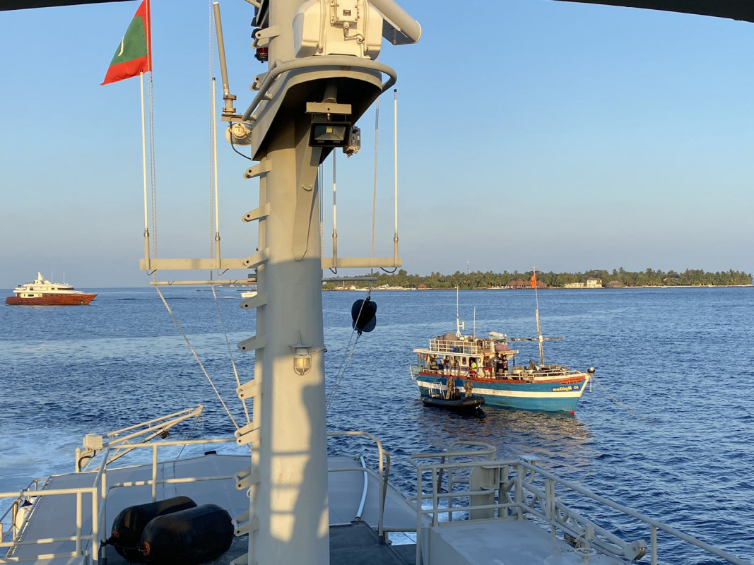 ބޭރުގެ ބޯޓެއް އެމްއެންޑީއެފްގެ ބެލުމުގެ ދަށަށް ގެންނަނީ