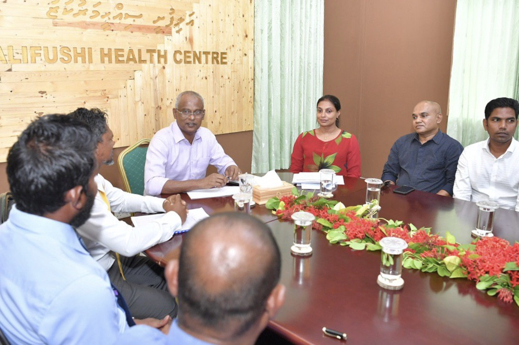 The meeting took place on Wednesday