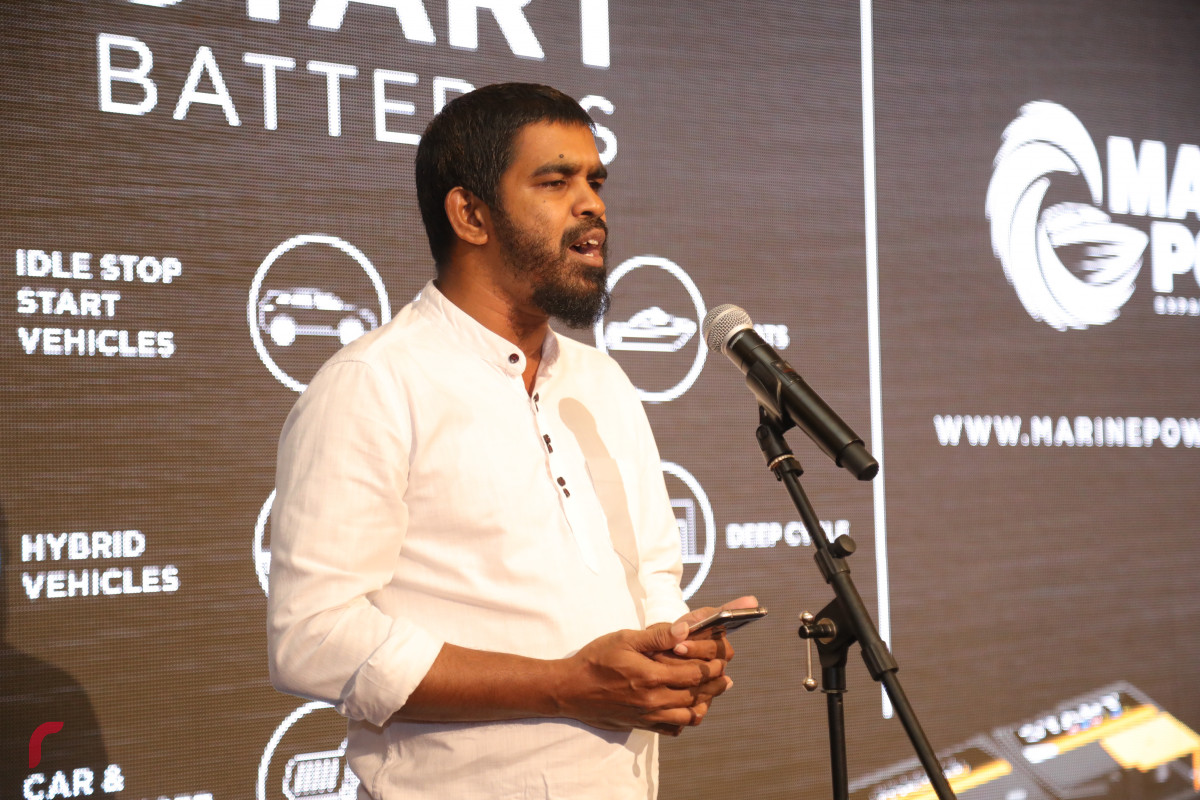 5 ސެޕްޓެމްބަރ 2019 --ސްޓާރޓް ބްރޭންޑްގެ ބެޓެރި ރާއްޖެއަށް ތައާރަފް ކުރުމަަށް ދަރުބާރުގޭގައި ބޭއްވި ހަފްލާގެ ތެރެެިން-- ފޮޓޯ: ޝުއައިބް މުހައްމަދު