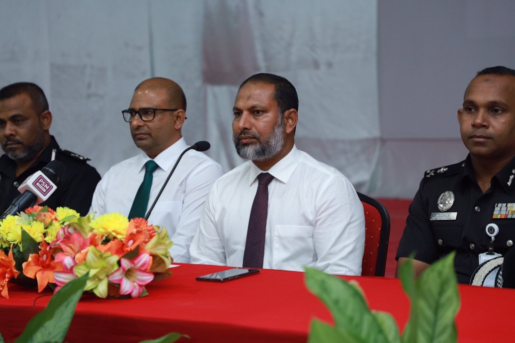 މިނިސްޓަރ އޮފް ހޯމްއެފެއާޒް އިމްރާން އަބްދުﷲ