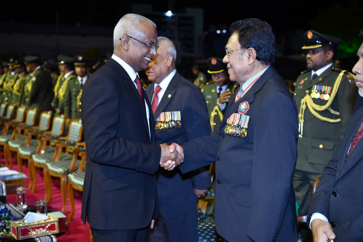 ނަސްރުގެ ދުވަސް ފާހަގަކުރުމަށް ބޭއްވި ރަސްމީ ޖަލްސާ -- ފޮޓޯ: ރައީސް އޮފީސް