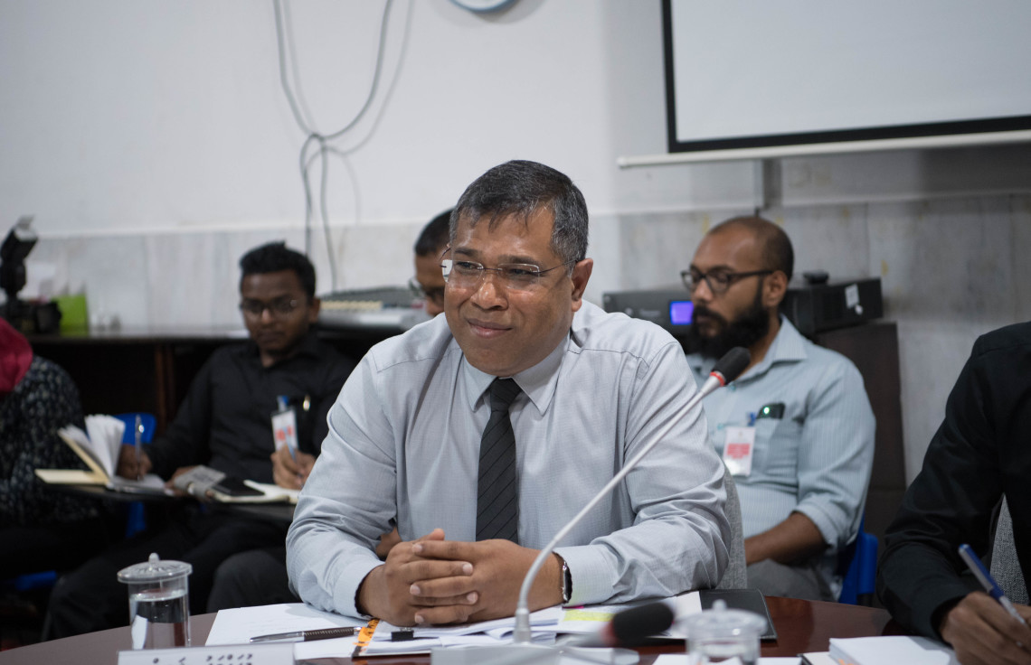 ބީއެމްއެލް ގެ ޑެޕިއުޓީ ސީއީއޯ މުހައްމަދު ޝަރީފް