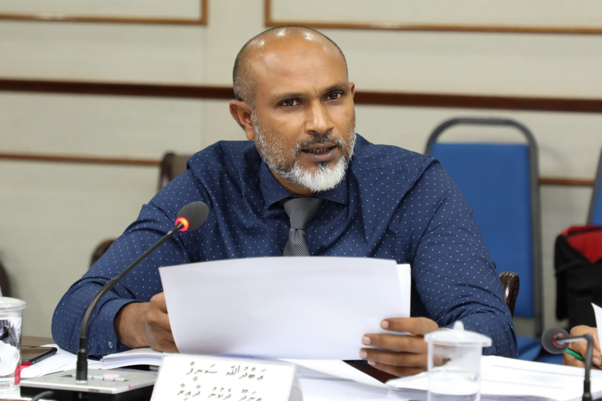 ރައްޔިތުންގެ މަޖިލީހުގެ މިނިވަން މުއައްސަސާތަކުގެ ކޮމެޓީގެ ބައްދަލުވުމުގެ ތެރެއިން -- ފޮޓޯ: ޔޫސުފް ސޮފްވާން