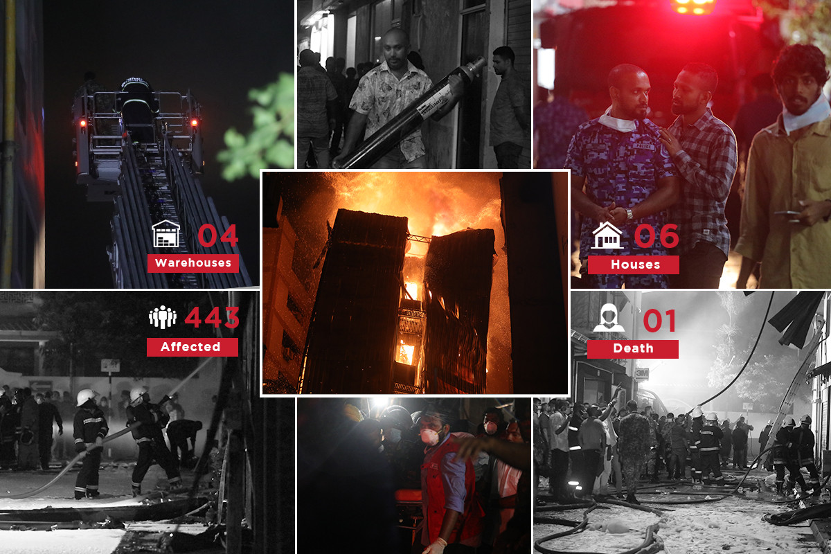 Locals, migrants and several organizations worked together throughout the relief camp