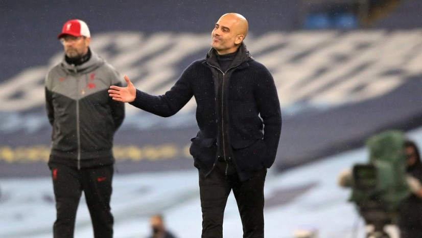 ސިޓީ އާއި ލިވަޕޫލް ބައްދަލުކުރި މެޗުގެ ތެރެއިން ޕެޕް ގާޑިއޯލާ އާއި ޔާގެން ކްލޮޕް