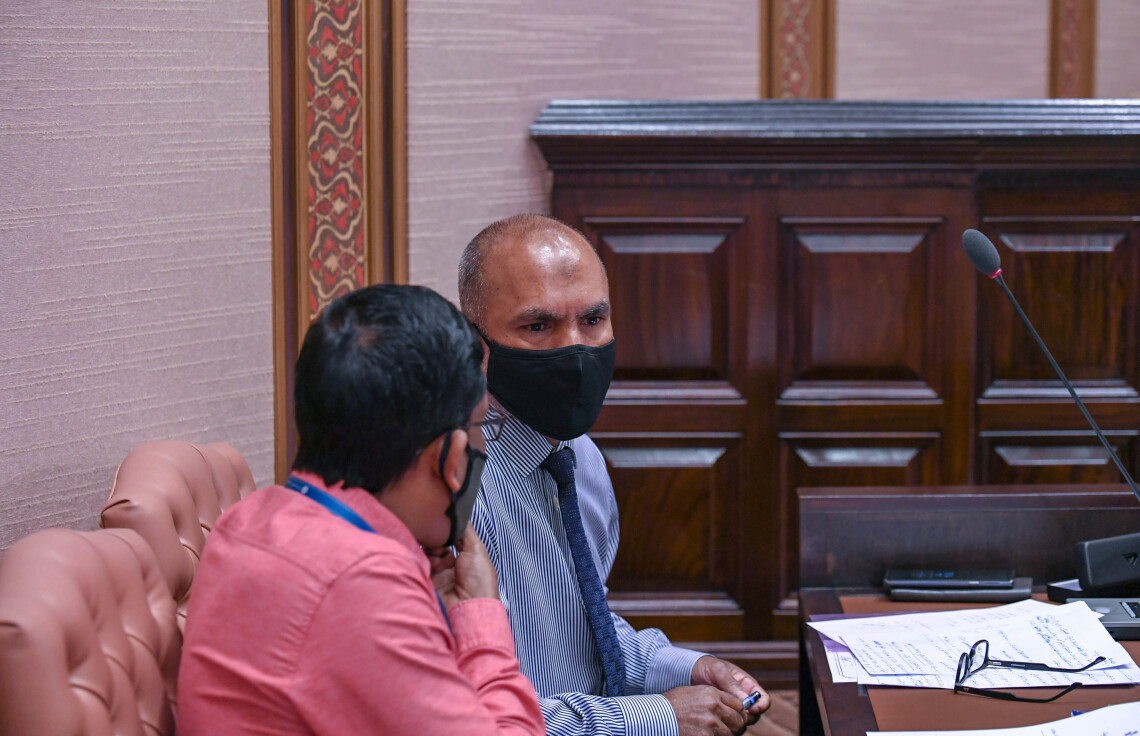 ރައްޔިތުންގެ މަޖިލީހުގެ 2020 ވަނަ އަހަރުގެ ދެވަނަ ދައުރުގެ 9 ވަނަ ޖަލްސާގެ ތެރެއިން -- ފޮޓޯ: ރައްޔިތުންގެ މަޖިލިސް