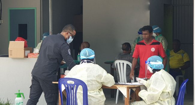 Random sampling teams active in testing residents for Covid-19