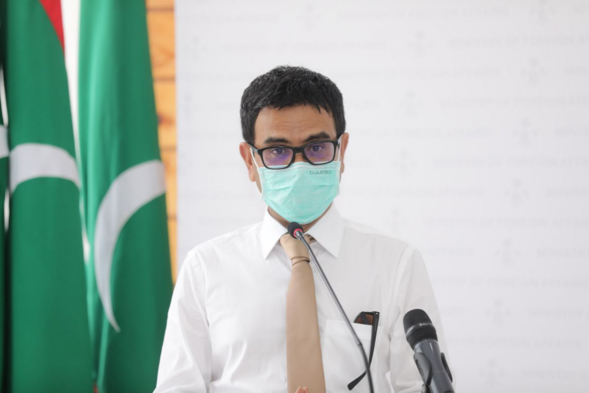 ހޯރަފުށި ދާއިރާގެ މެމްބަރު އަހުމަދު ސަލީމް ވާހަކަފުޅު ދައްކަވަނީ